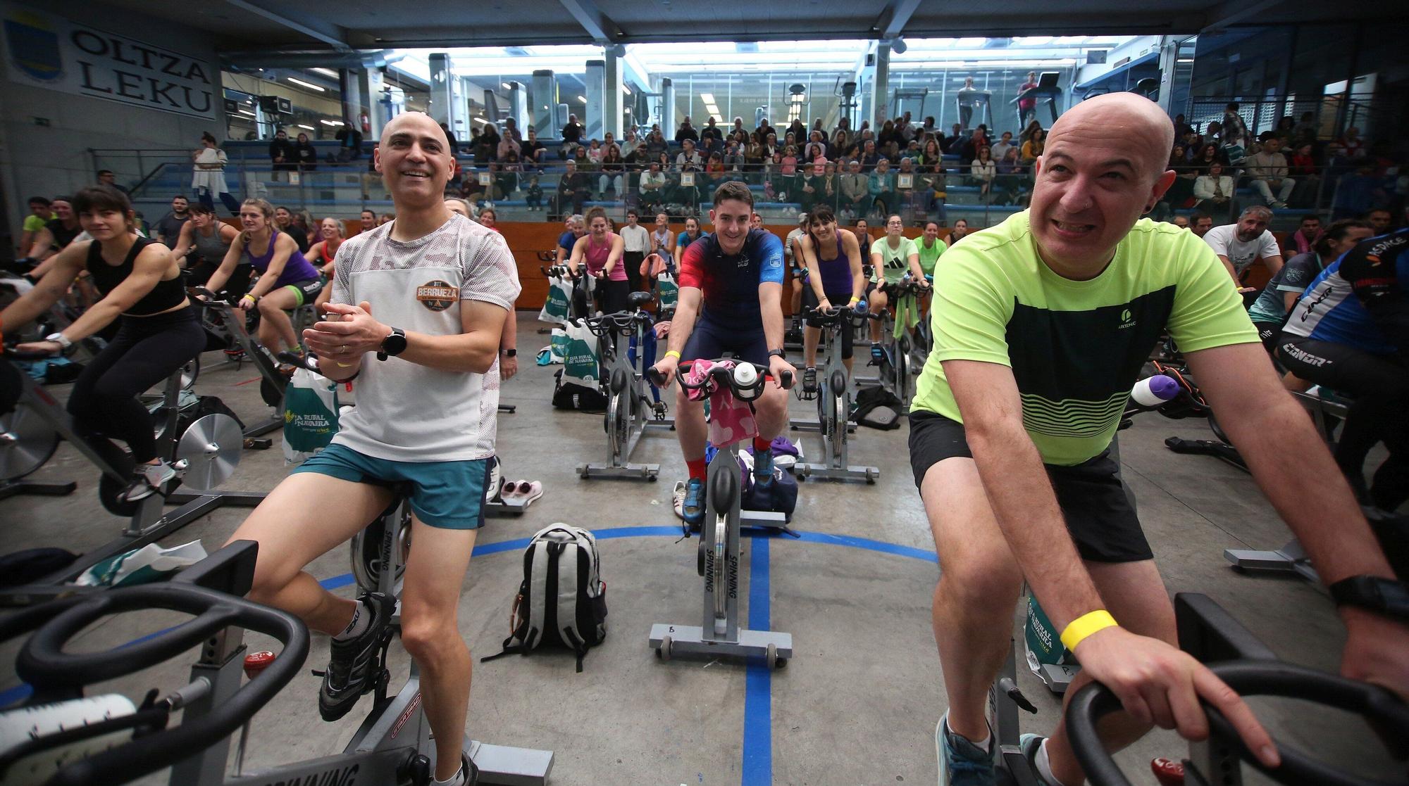 Spinning Band Solidario en Ororbia: música y deporte en directo por una buena causa