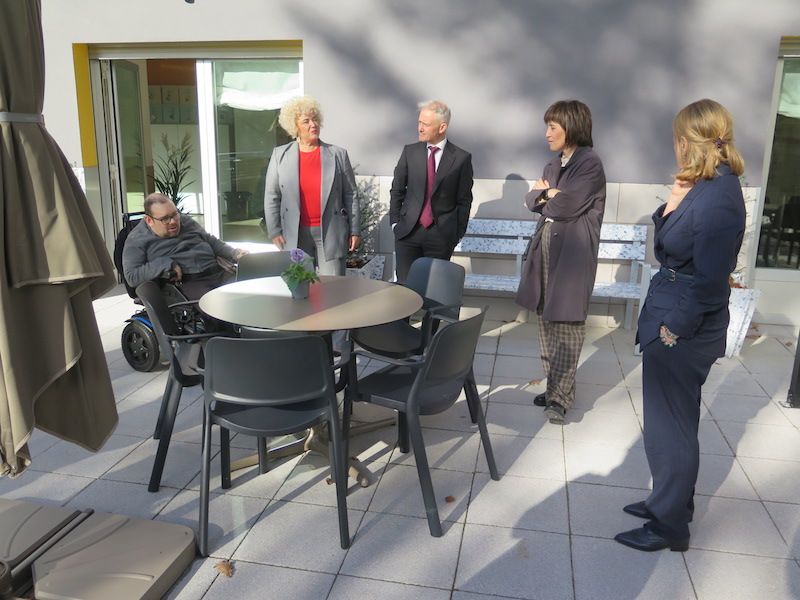 Inauguración de las nuevas instalaciones de Aspace en Urretxu