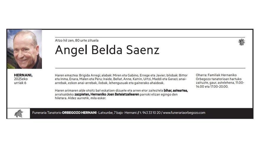 Angel Belda Saenz