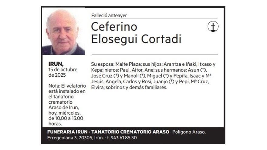 Ceferino Elosegui Cortadi