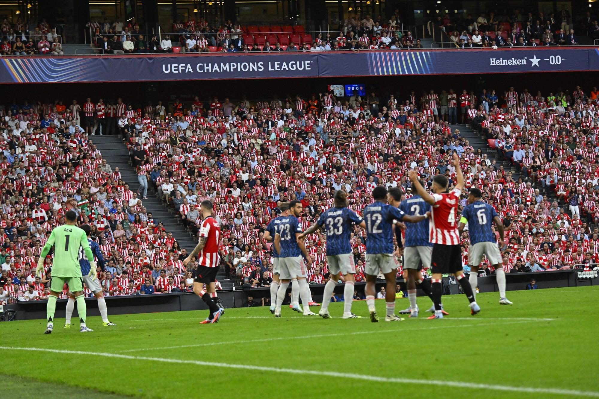 El Athletic-Arsenal, en imágenes