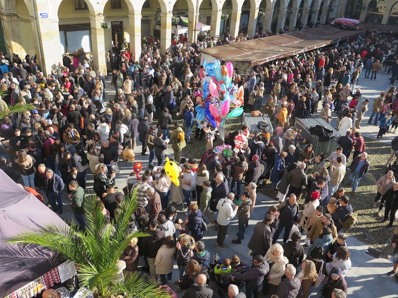 La feria de Santa Lucía, en imágenes