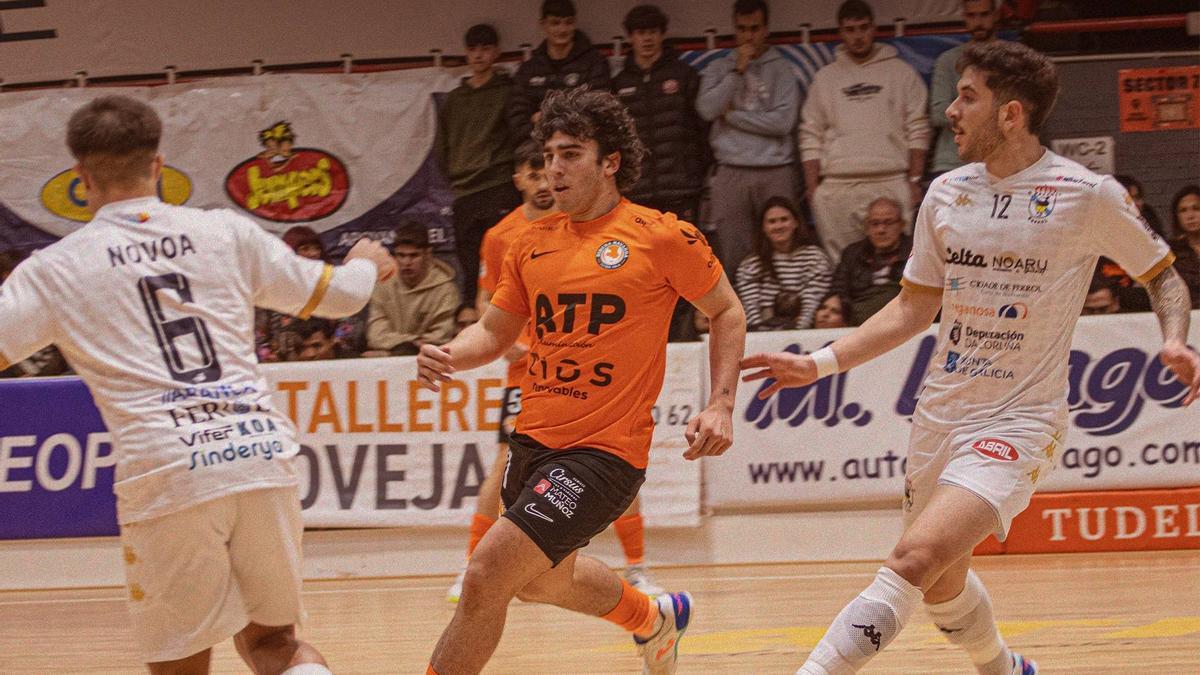 Un instante del partido