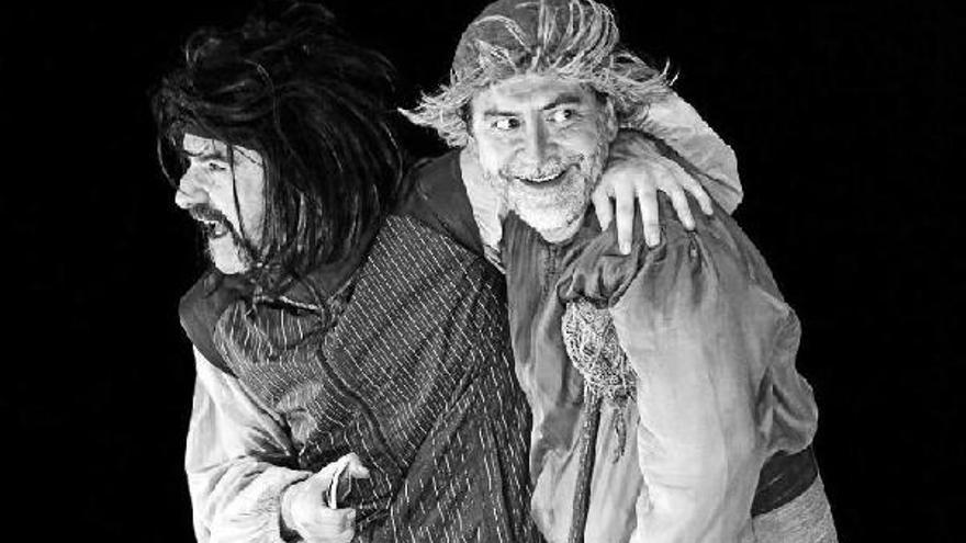Rulo Pardo y Santiago Molero, en una escena.