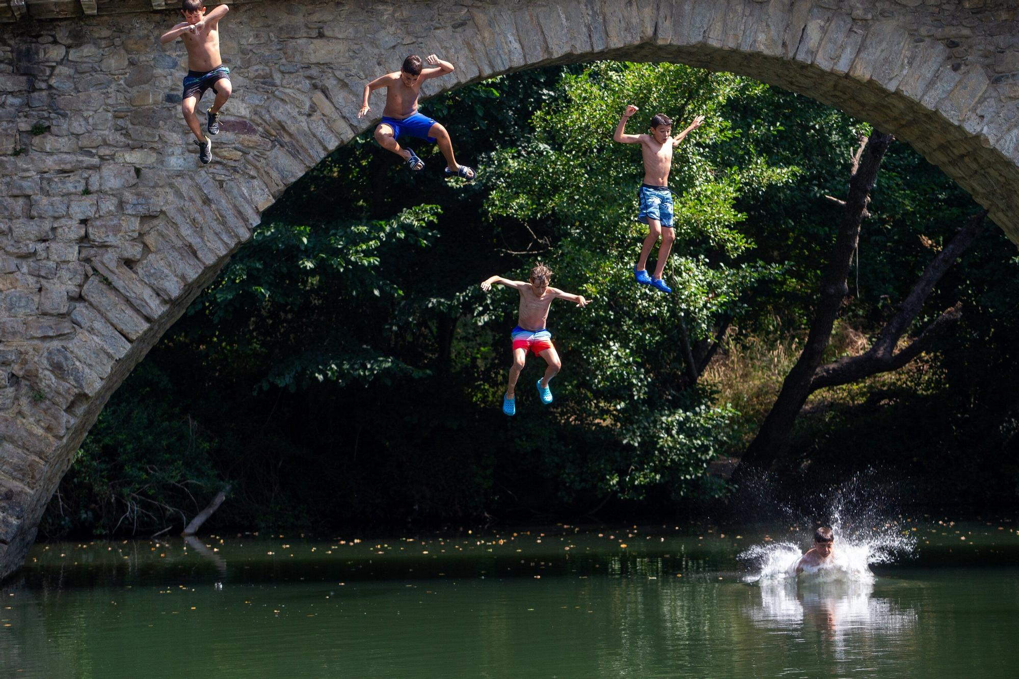 Ola de calor en Navarra