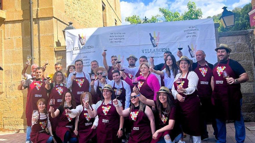 Eskuernaga, lista para brindar el sábado en su V Wine Fest