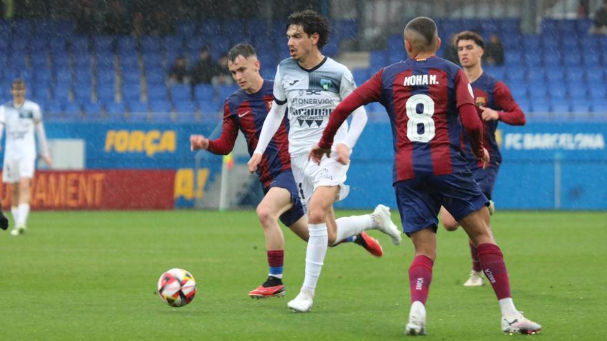 Una buena segunda parte no salva al Sestao River en Barcelona