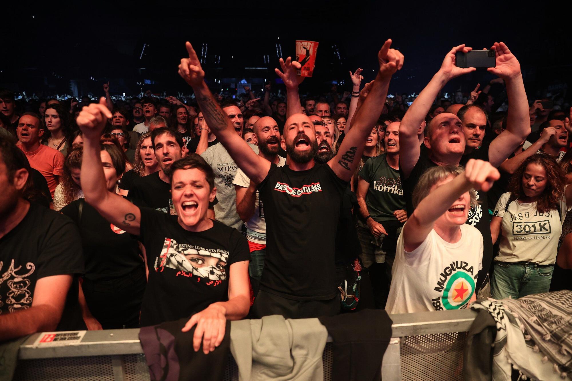 Fotos del concierto de Fermin Muguruza en el Navarra Arena (04/10/2025)