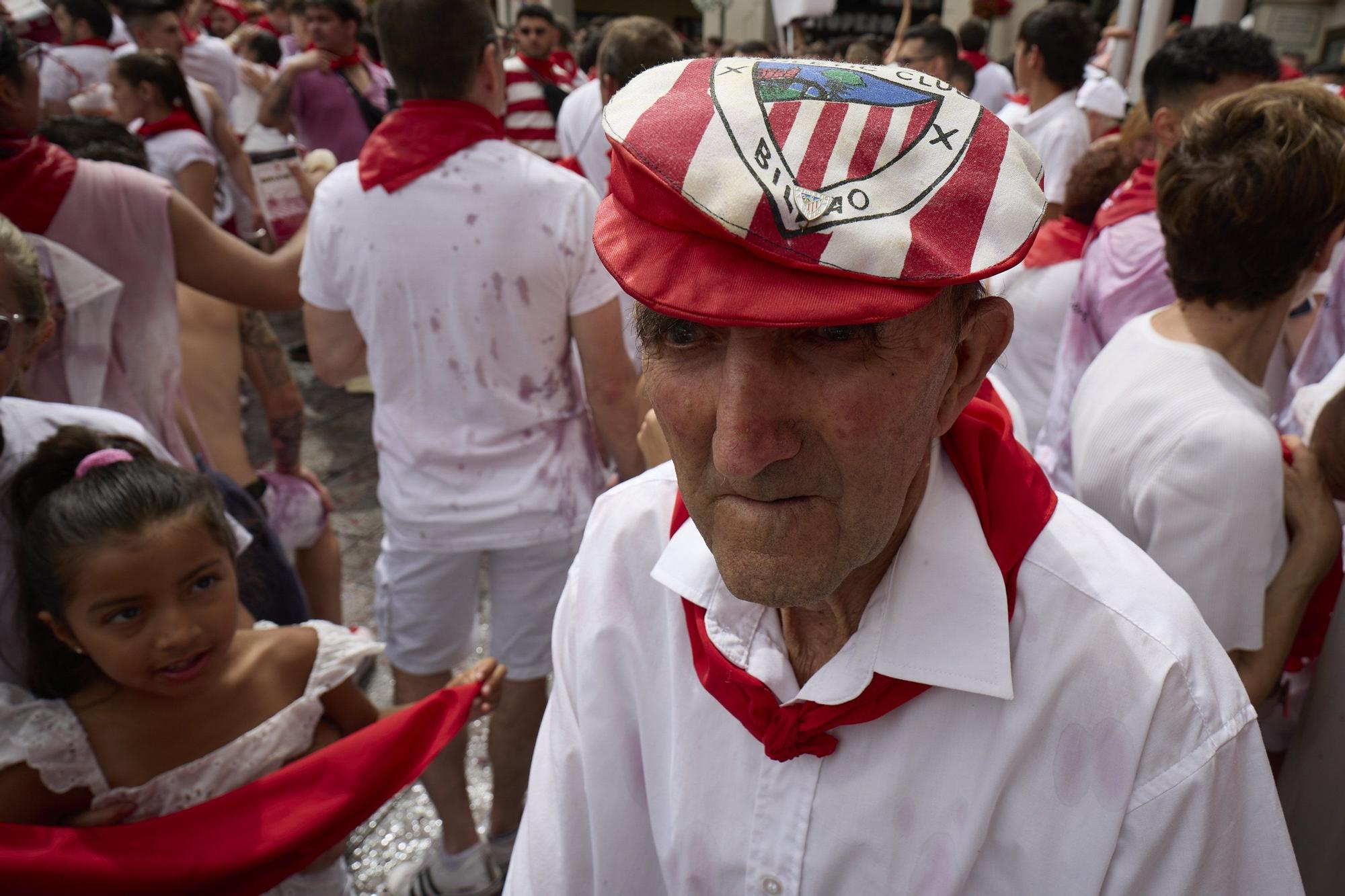 Fotos del cohete de las fiestas de Tudela 2025