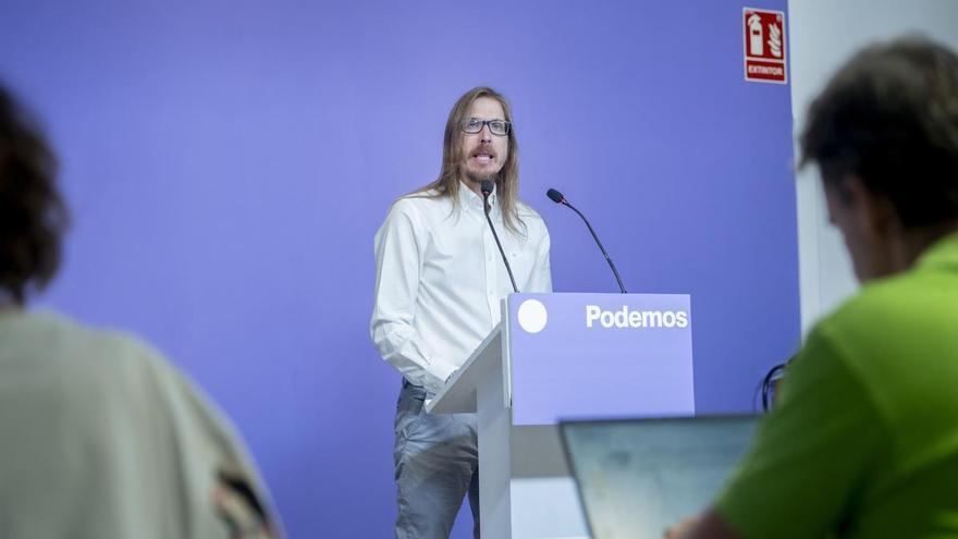 Podemos tacha de &quot;electoralismo barato&quot; el pacto sobre cambio climático de Sánchez y le exige una batería de medidas