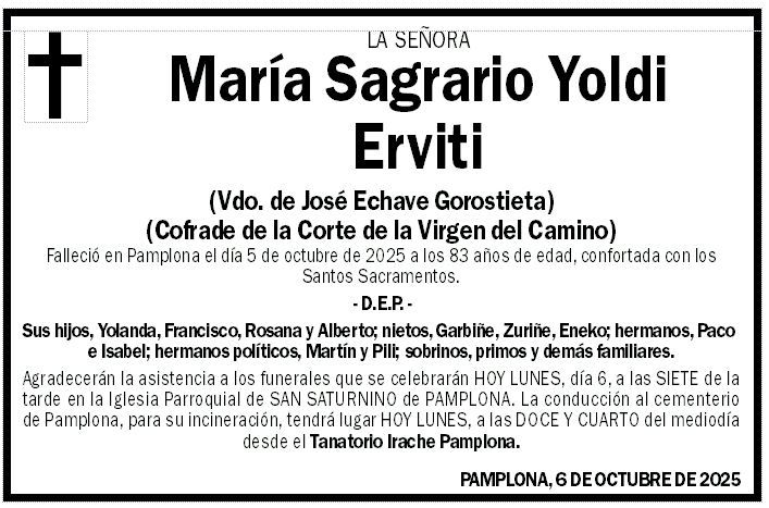 María Sagrario Yoldi Erviti
