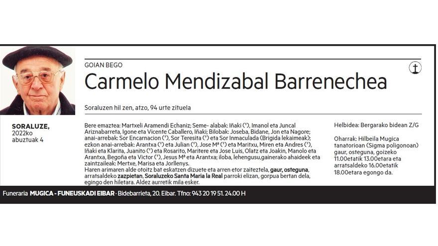 Carmelo Mendizabal Barrenechea