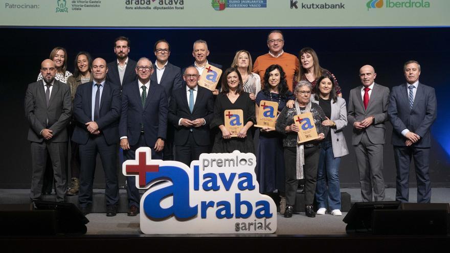 Araba presume de sus valores positivos en los premios Álava + Sariak