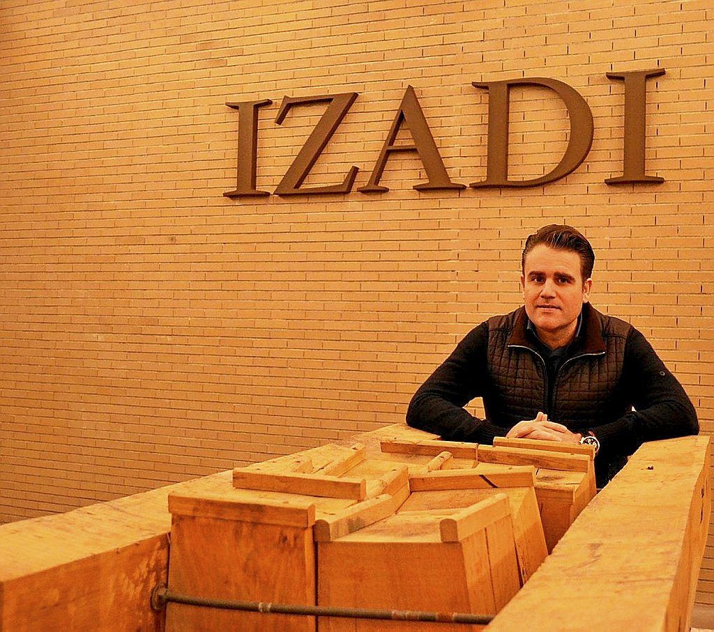 Lalo Antón, responsable de la bodega.  