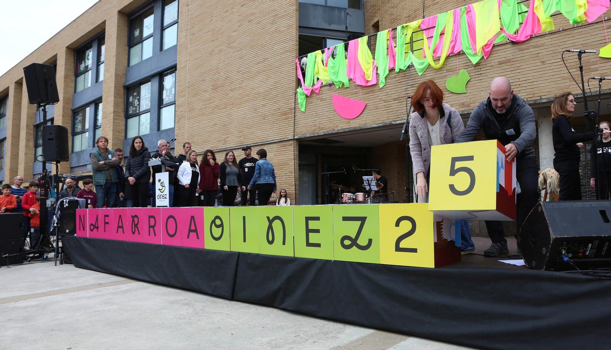 Fotos: Nafarroa Oinez 2025 en la ikastola Paz de Ziganda de Villava - Atarrabia