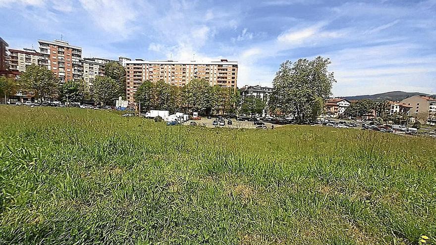 El parque Barandiaran, en cuya descontaminación se invertirán 150.000 euros más.