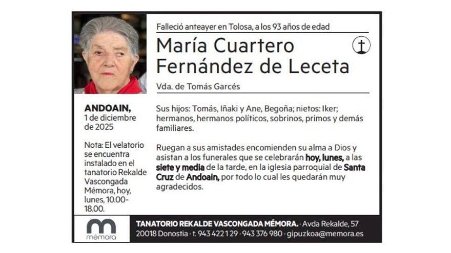 María Cuartero Fernández de Leceta