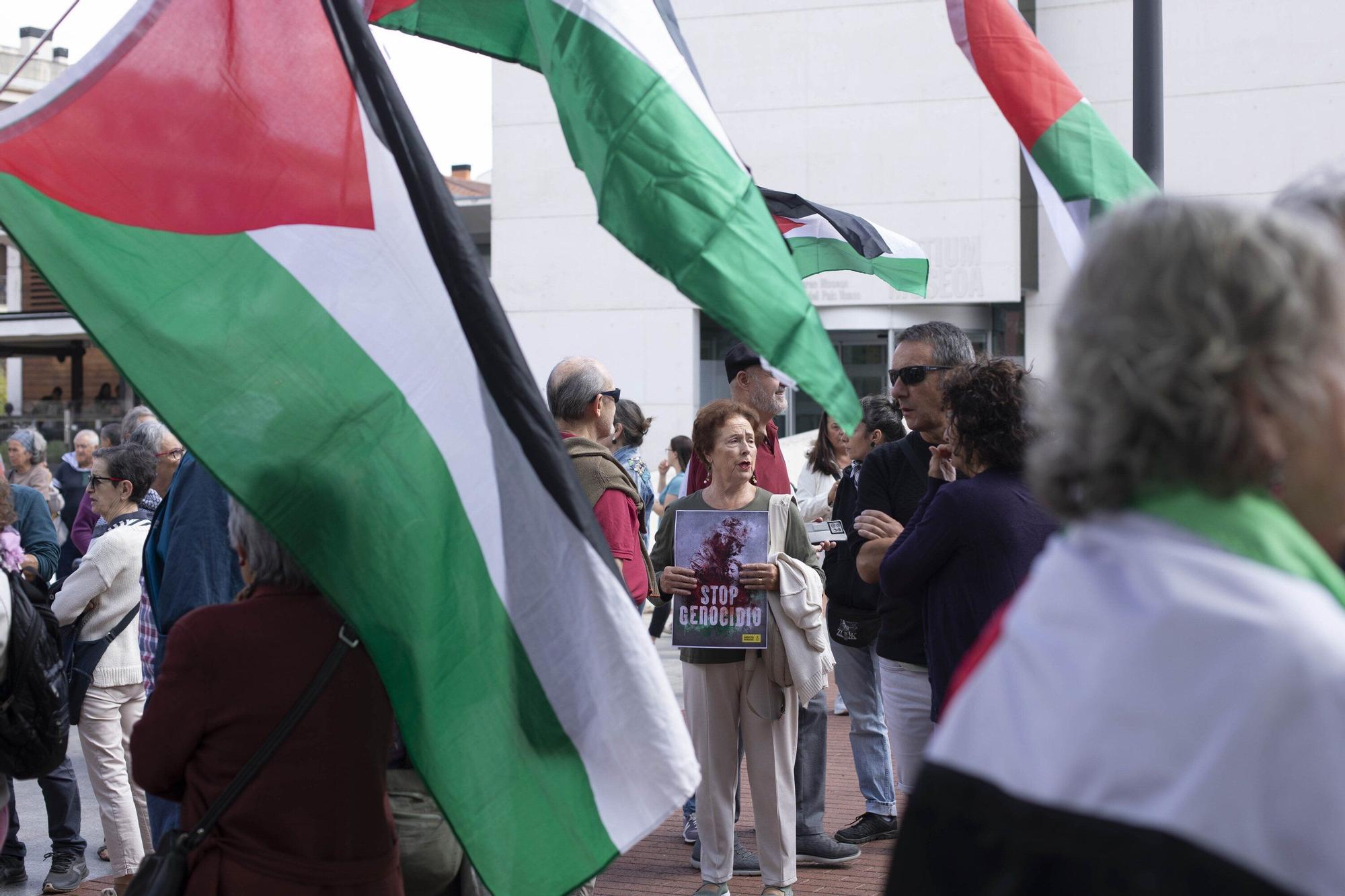 En imágenes: Vitoria se manifiesta en apoyo del pueblo palestino