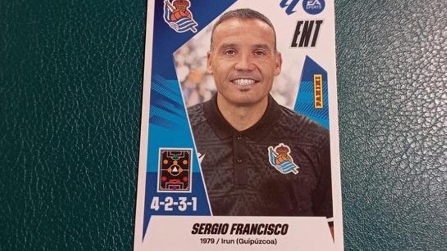 Un cromo de Sergio Francisco
