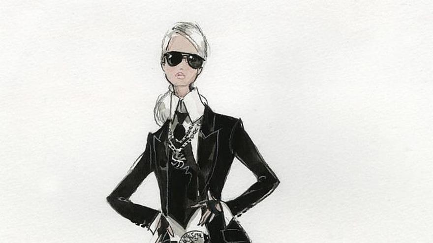 Barbie celebrará sus 55 años este otoño vestida de Karl Lagerfeld