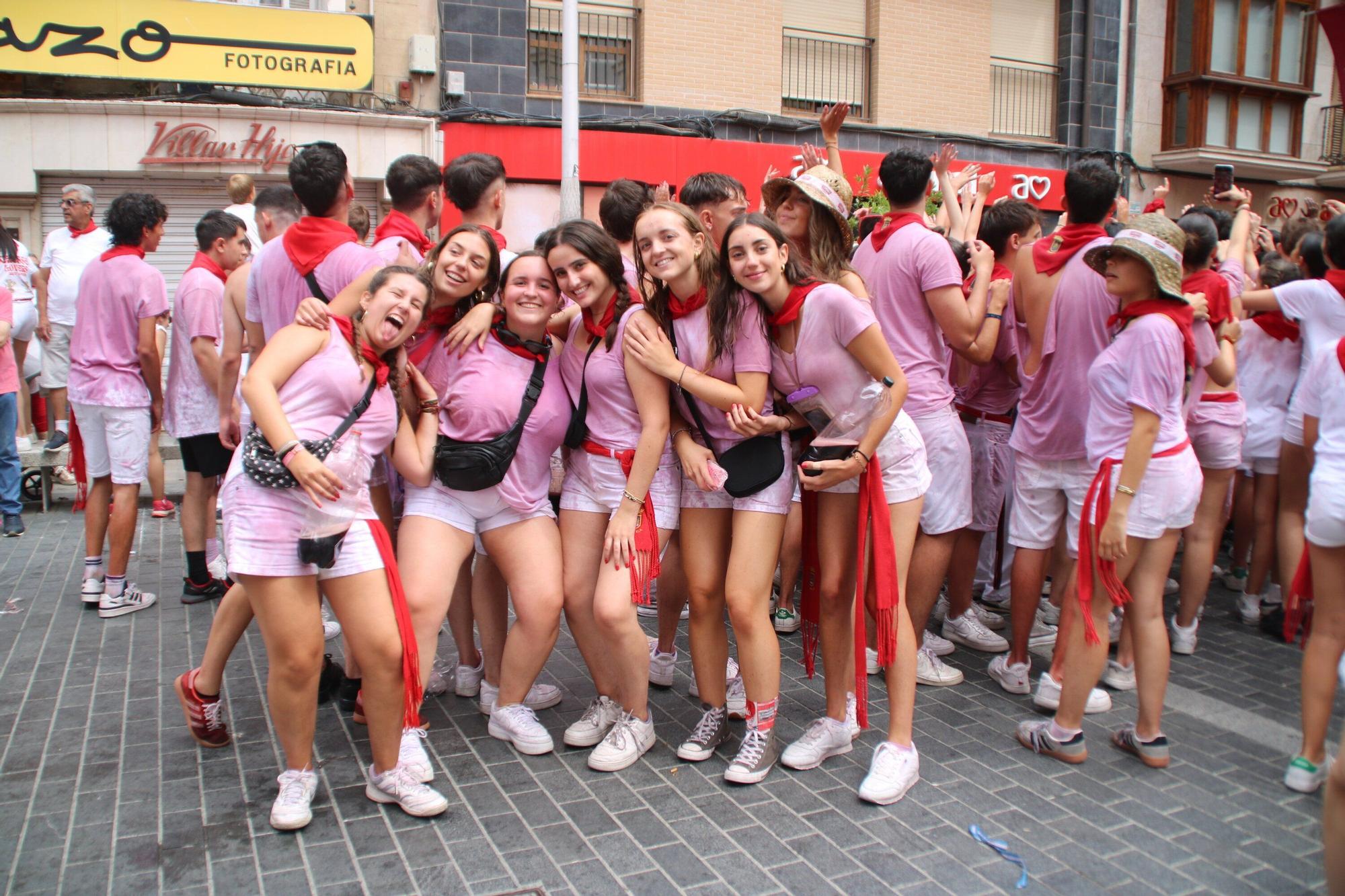 Fotos del cohete de las fiestas de Tudela 2025