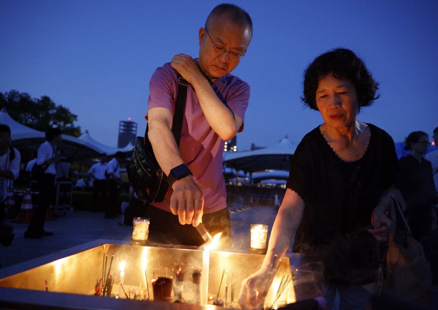 Hiroshima urge al desarme nuclear en el 80 aniversario del bombardeo atómico