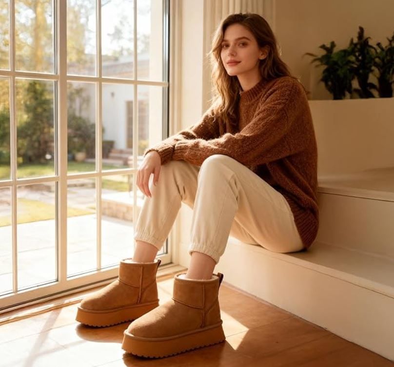 Mishansha Zapatos de Invierno