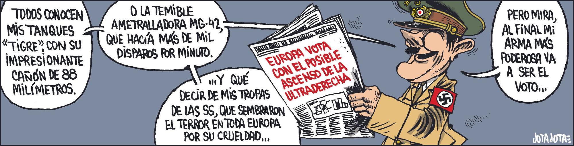 La tira de Jota Jota.