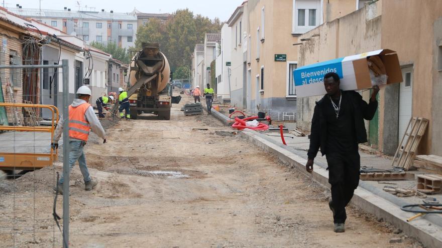 La mitad de las calles del Barrio de Lourdes de Tudela ya se han reurbanizado gracias a los PIL