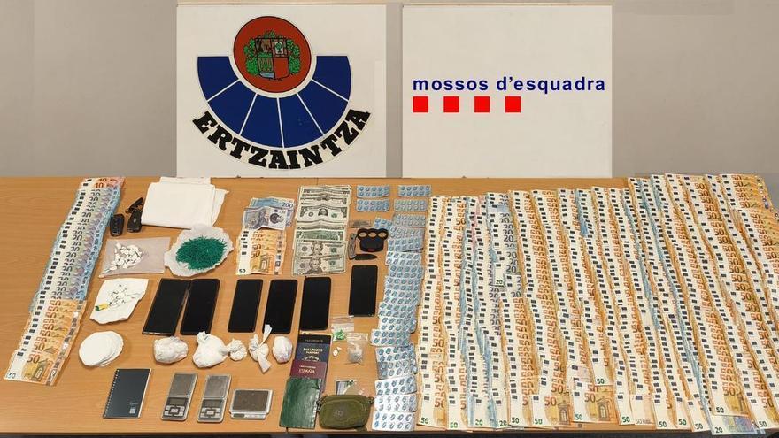 Desarticulan un grupo criminal dedicado al tráfico de drogas en Euskadi y Catalunya