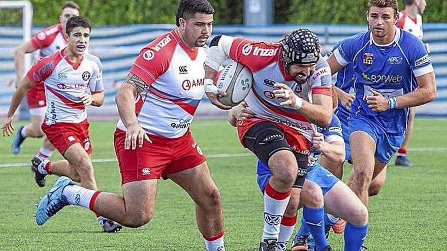 El Ampo Ordizia arrolló al equipo sub-23 del Anglet Olympique.