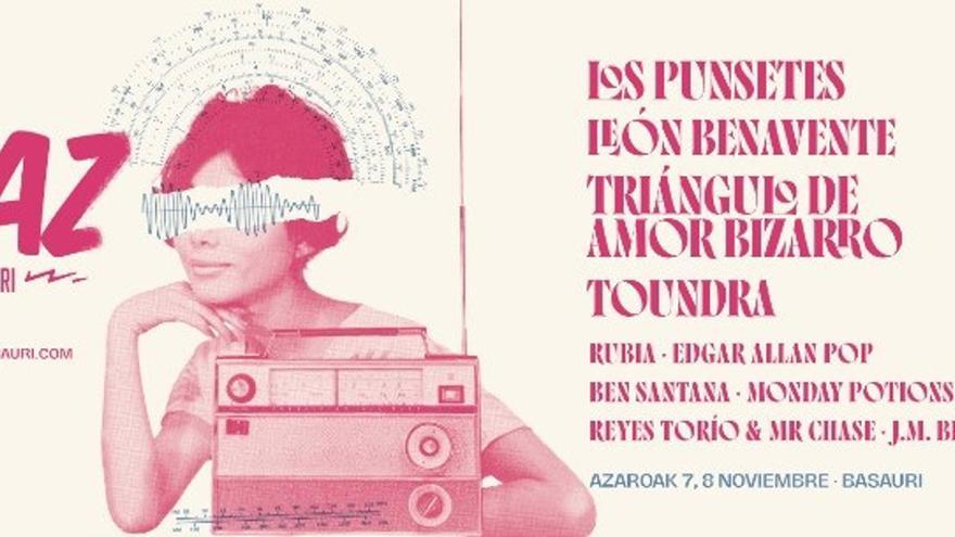 Los Punsetes, León Benavente, Triángulo de Amor Bizarro eta Toundra izango dira azaroan MAZ Basauri jaialdian