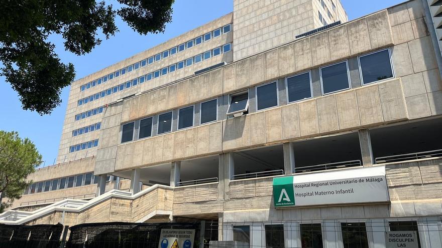 Fallece una niña de cinco años por una posible meningitis en el Hospital Materno Infantil de Málaga