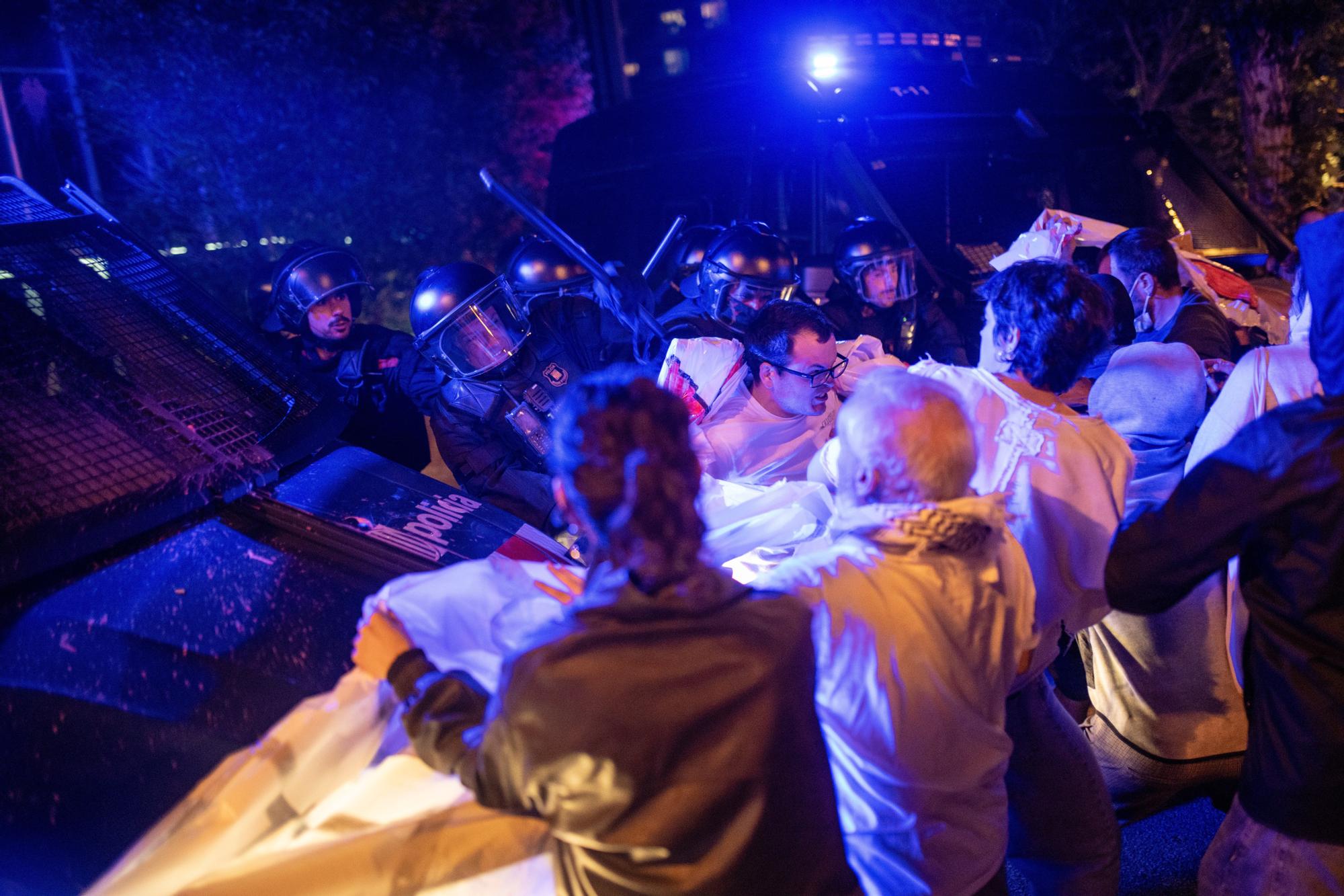 Protestas y disturbios tras la interceptación de la Flotilla Global Sumud