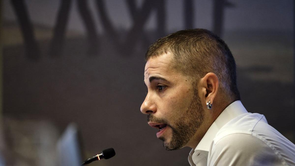 Imanol Karrera, durante su intervención.