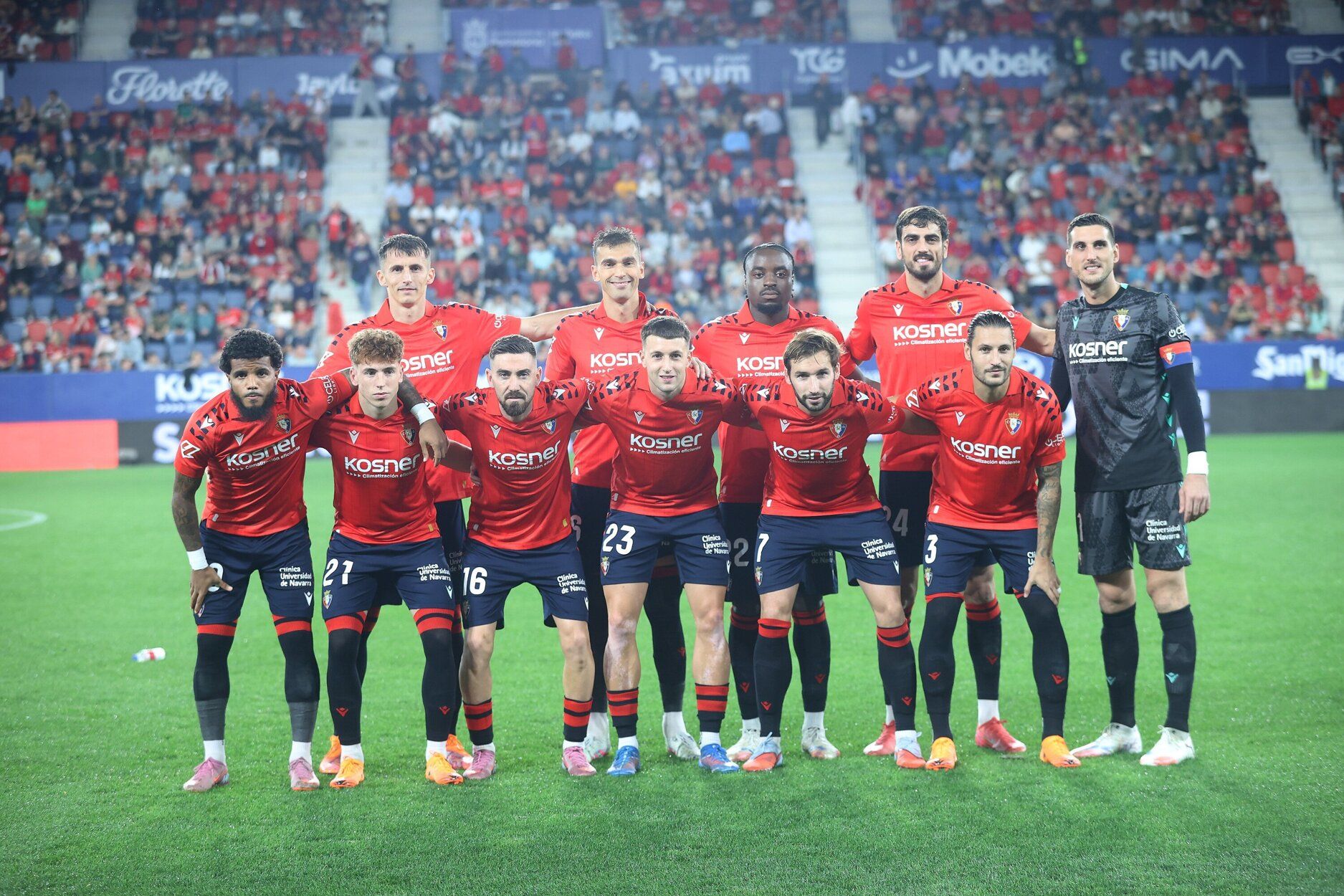 Fotos del Osasuna-Getafe en El Sadar