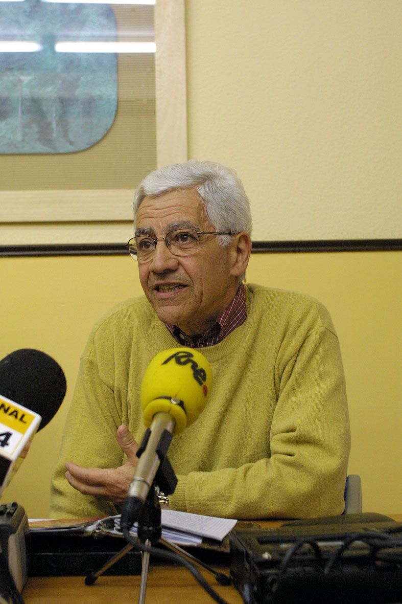 Alfonso Verdoy, en una comparecencia en 2002.