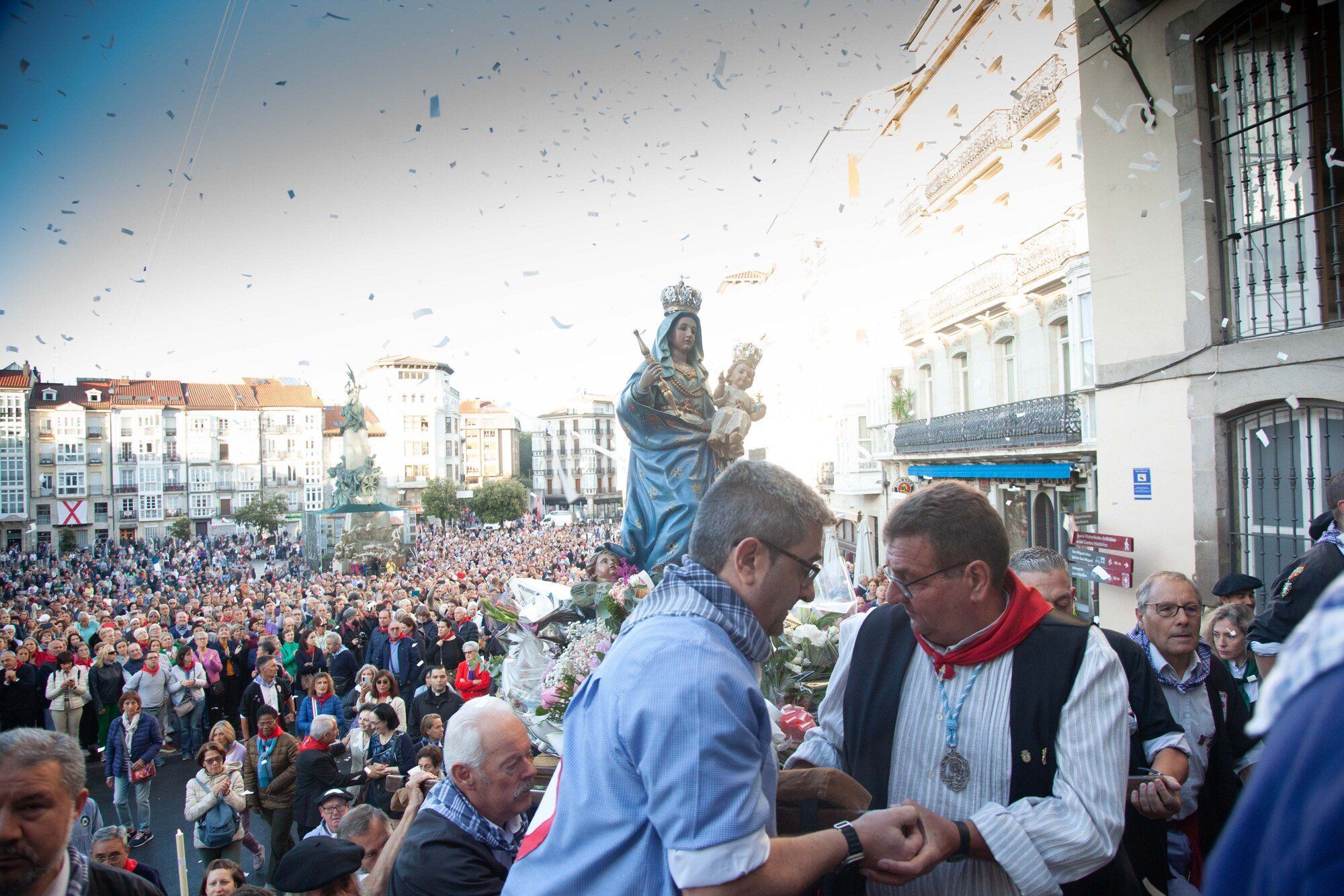 En imágenes: Rosario y Misa de la Aurora en las fiestas de La Blanca 2023