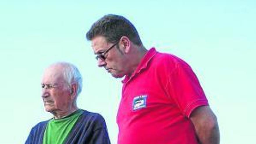 Mateo Balbuena junto a Iñaki García Uribe.