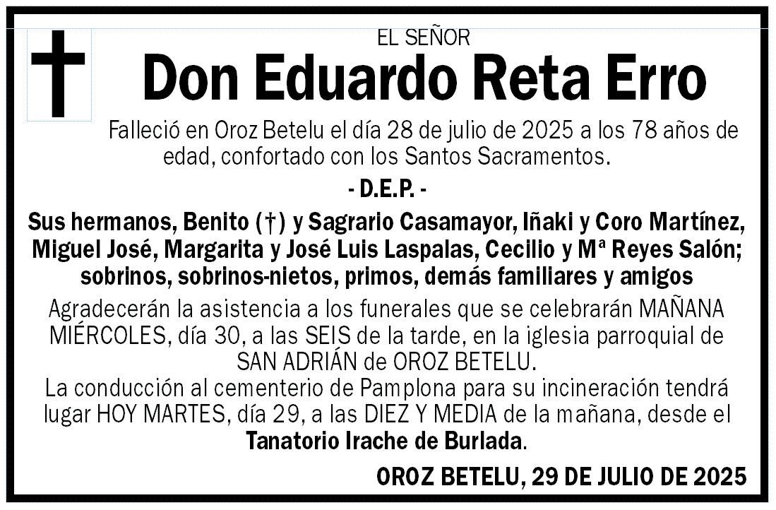Eduardo Reta Erro