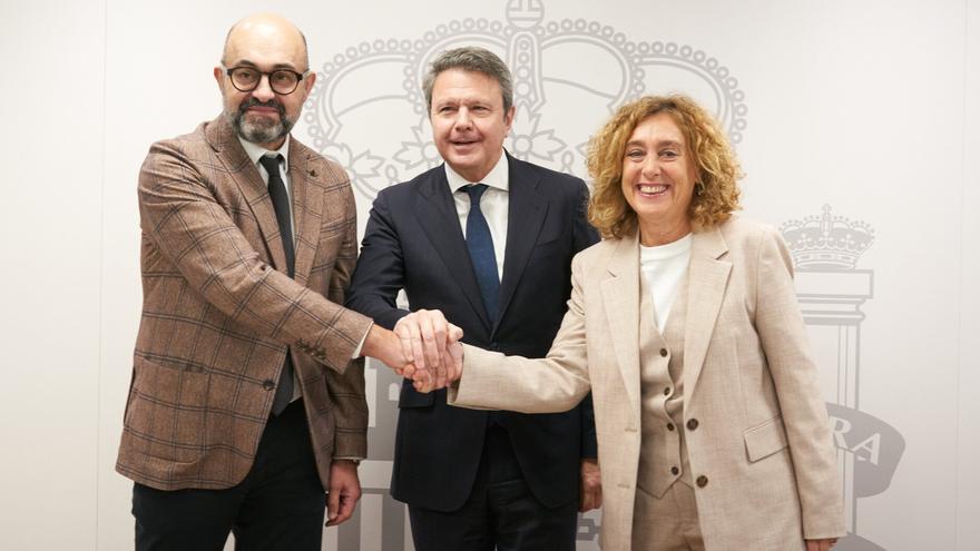 Santano dice que avanzan las catas y que el informe sobre la Y vasca con Navarra estará en primavera