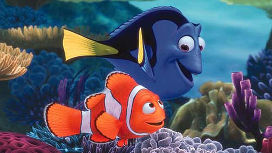 Escena de la película &quot;Buscando a Nemo&quot;.