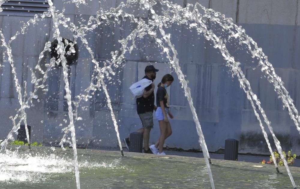 Jornada de intenso calor en Bizkaia