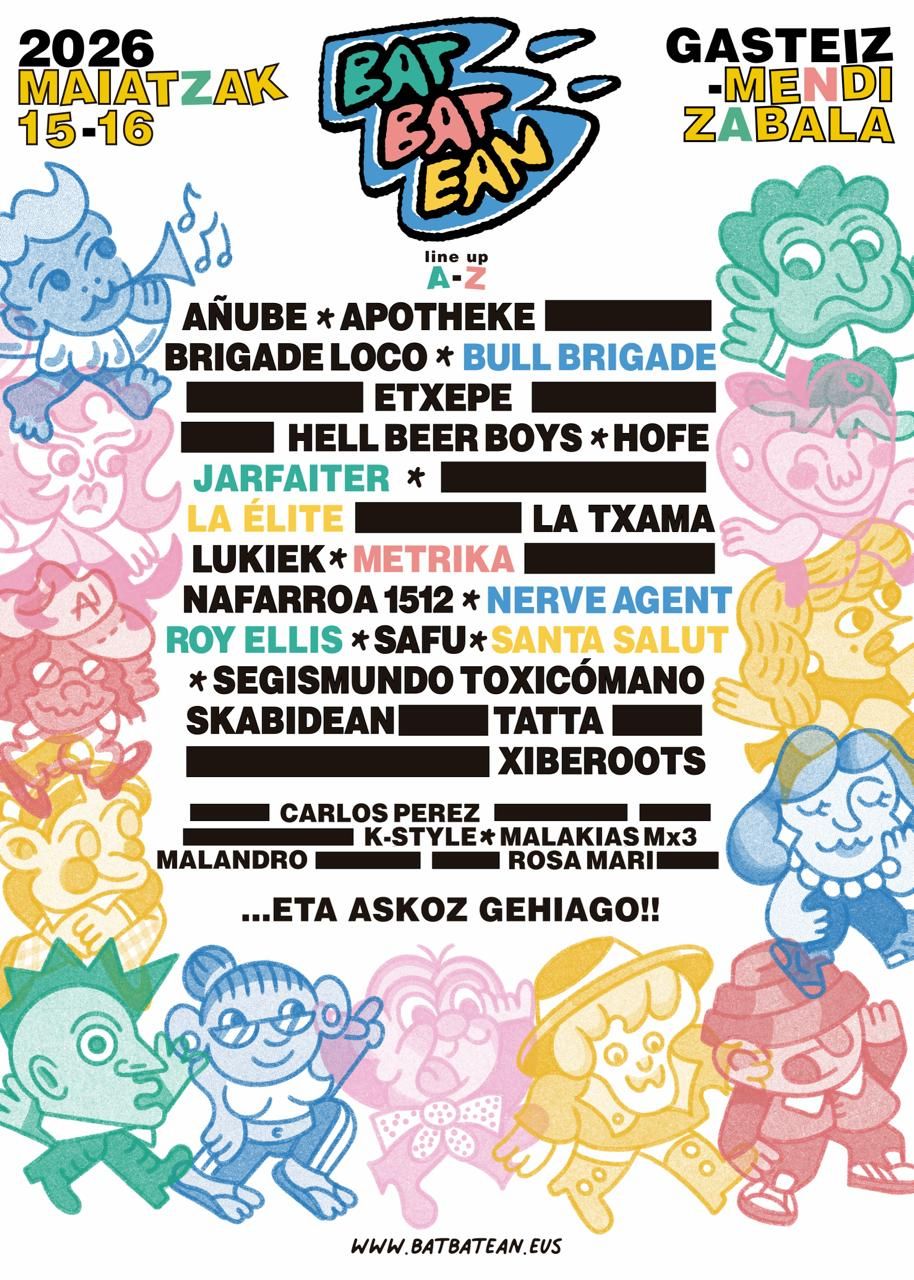 Cartel del nuevo festival Batbatean