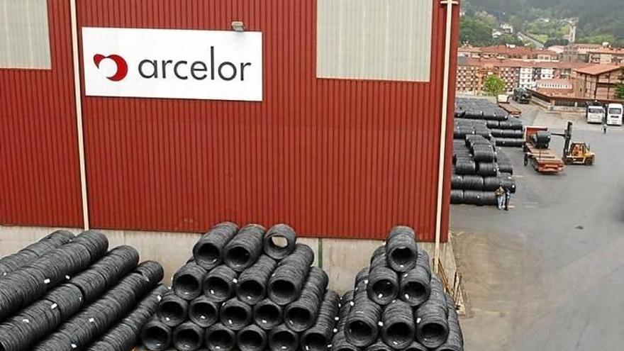 Instalaciones de Arcelor Mittal Zumarraga.