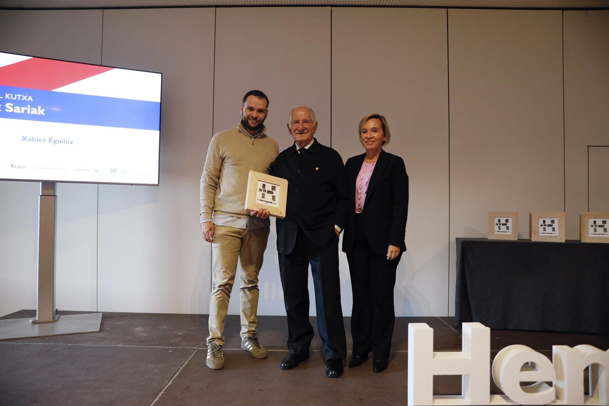 En imágenes: Entrega de los premios DEIA Laboral Kutxa Hemendik Sariak de la comarca Nerbioi-Ibaizabal