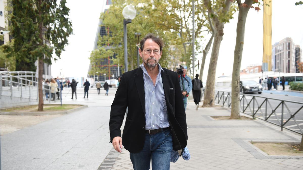 El fiscal José Grinda a la salida de los Juzgados de Plaza de Castilla