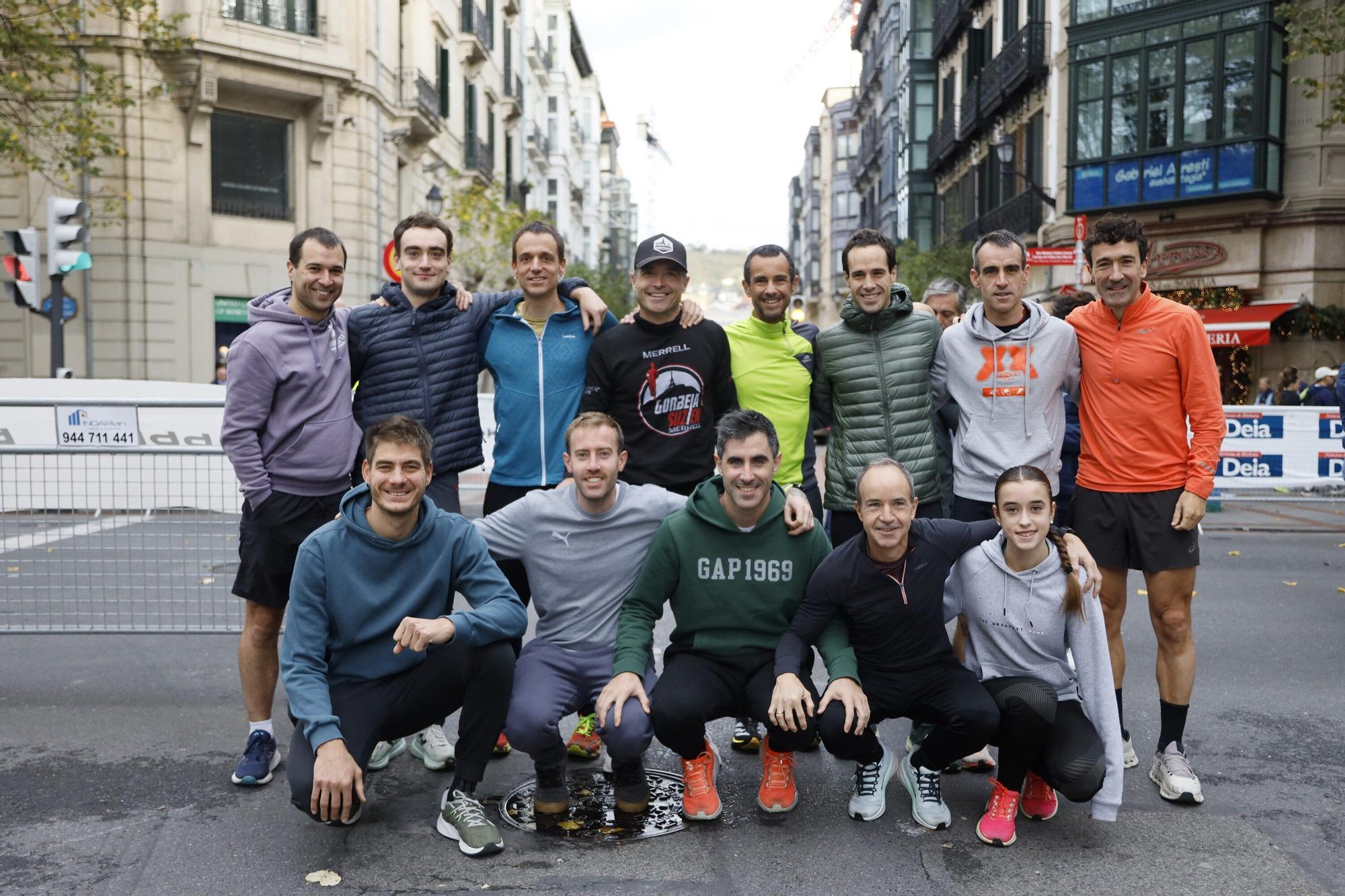 En imágenes: la Herri Krosa calienta motores en Bilbao