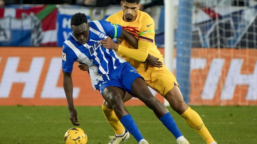 Samu Omorodion, un diamante en bruto en el Alavés