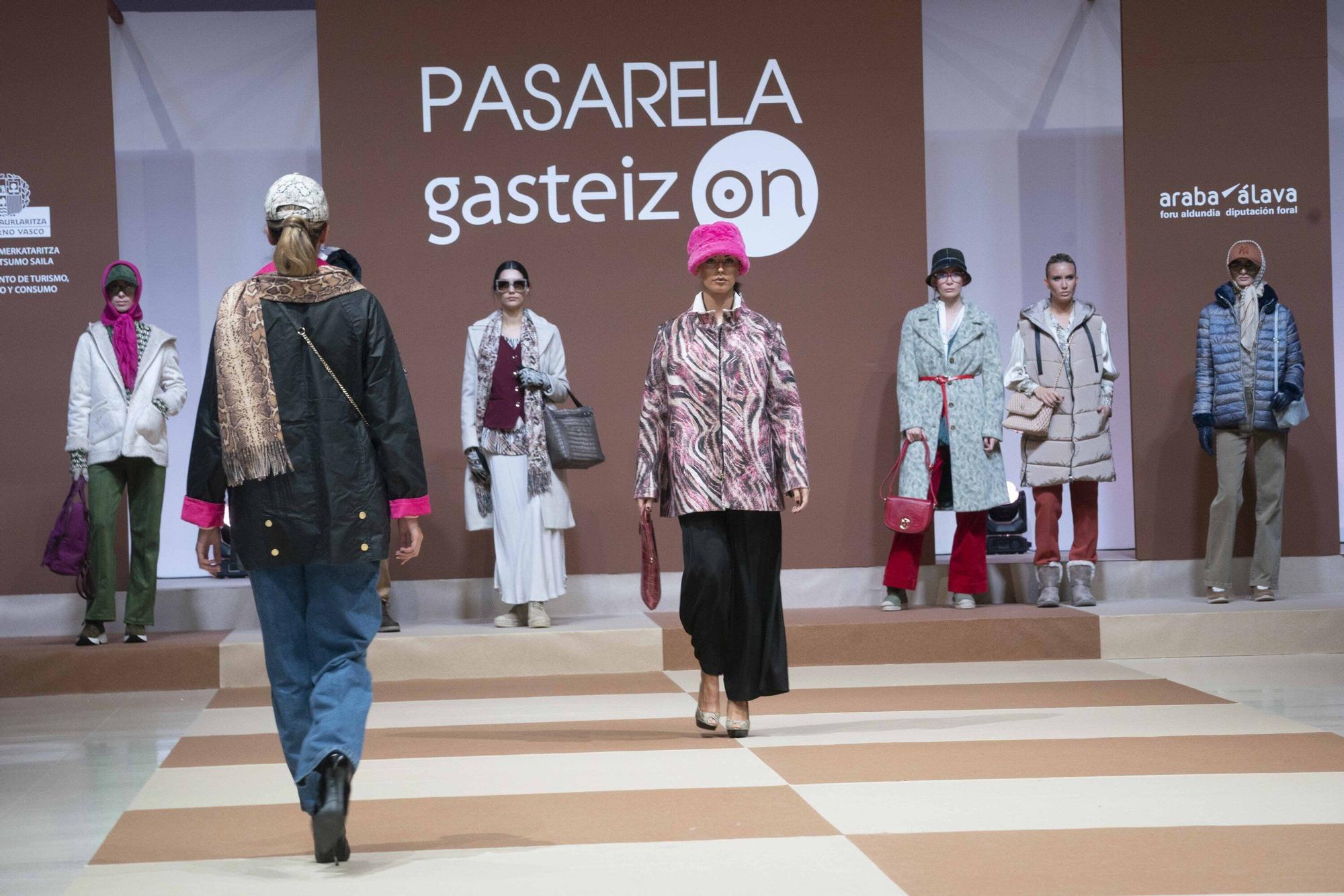 En imágenes: La XLVII pasarela de Gasteiz On arranca con las tendencias de otoño